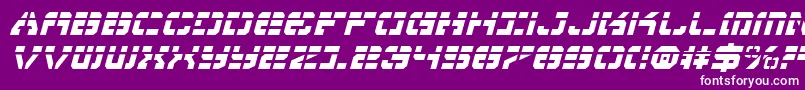 Vyperli Font – White Fonts on Purple Background