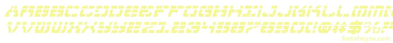 Vyperli Font – Yellow Fonts on White Background