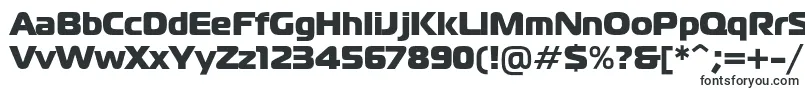 Magistralblackc-Schriftart – Yandex-Schriften