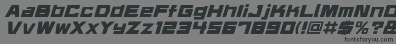 Шрифт Daidrri – чёрные шрифты на сером фоне