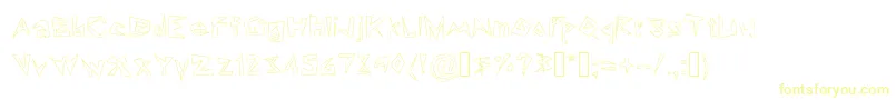 LookinLikeDiamonds Font – Yellow Fonts