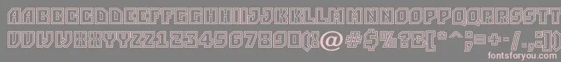 ASimpler2otl Font – Pink Fonts on Gray Background
