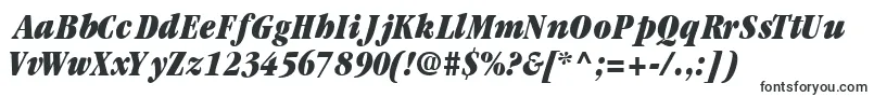 GaramondblackcondsskBoldItalic Font – Fonts for Statuses