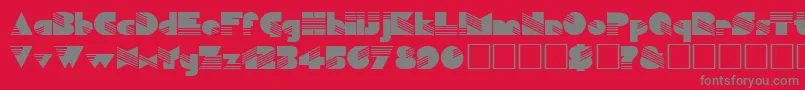 More about SolomonRegular Font SolomonRegular Font – Gray Fonts on Red Background