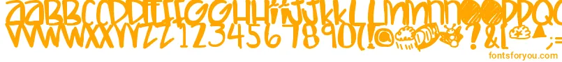 Letshaveakiki Font – Orange Fonts