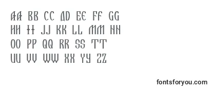 Обзор шрифта ALaRuss