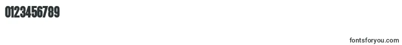 Headthinker1.001-Schriftart – Schriften für Zahlen und Nummern