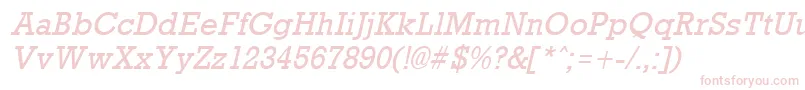 RockneyItalic Font – Pink Fonts