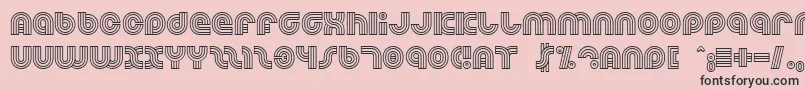 Dreamlan Font – Black Fonts on Pink Background