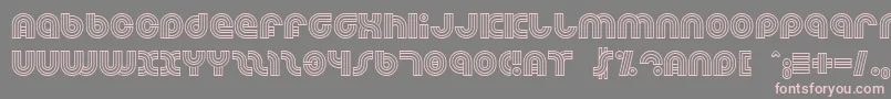 Dreamlan Font – Pink Fonts on Gray Background