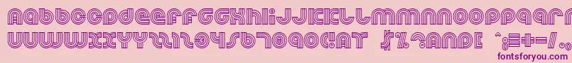Dreamlan Font – Purple Fonts on Pink Background