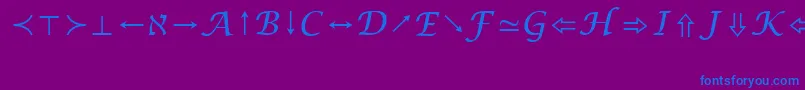 More about LucidaBrightMathSymbol Font LucidaBrightMathSymbol Font – Blue Fonts on Purple Background