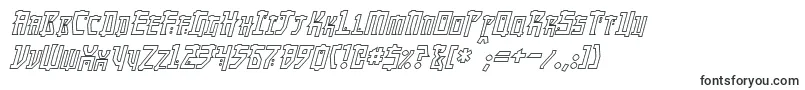 Шрифт MangaHollowItalic – шрифты для Discord