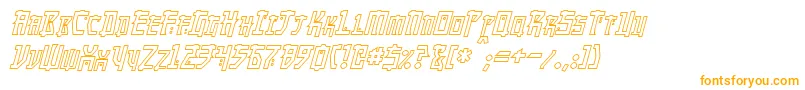 MangaHollowItalic Font – Orange Fonts