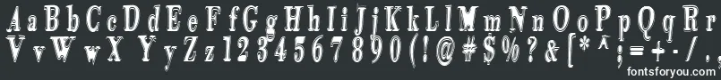 Tidelagskoprofag Font – White Fonts