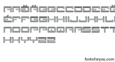 Legionchrome font – macedonian Fonts