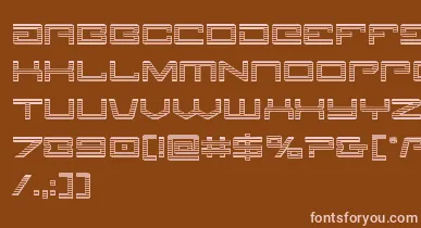 Legionchrome font – Pink Fonts On Brown Background