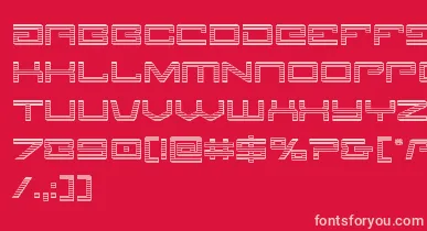 Legionchrome font – Pink Fonts On Red Background