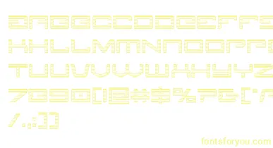 Legionchrome font – Yellow Fonts