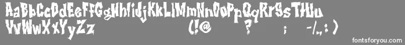 RwImbd Font – White Fonts on Gray Background