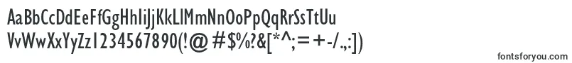 Шрифт Gillsanscondc – многолинейные шрифты
