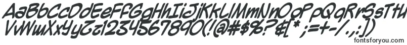 MightyZeoBold-fontti – erittäin leveät fontit
