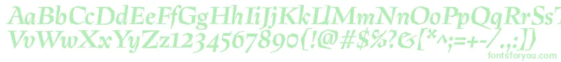 PreissigBolditalic Font – Green Fonts