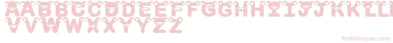 RilakkumadingbatBold Font – Pink Fonts on White Background