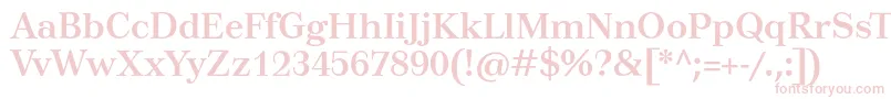 TusarBold-fontti – vaaleanpunaiset fontit