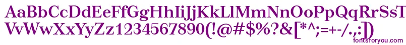 TusarBold-Schriftart – Violette Schriften