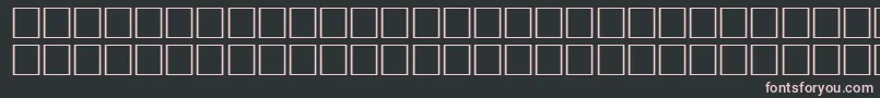 Шрифт WantonRegular – розовые шрифты на чёрном фоне