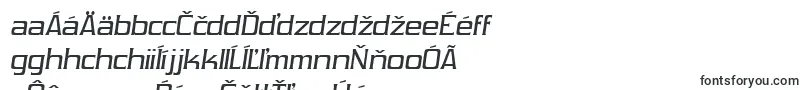 Шрифт VibroceiVibrocen3 – словацкие шрифты