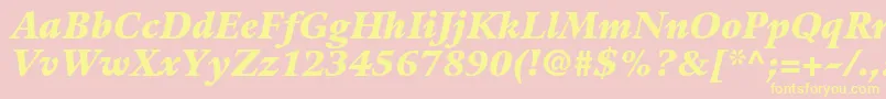 Más sobre la fuente GuardiltstdBlackitalic fuente GuardiltstdBlackitalic – Fuentes Amarillas Sobre Fondo Rosa