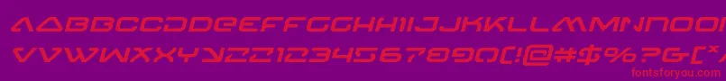 fuente 4114blasterv2expandital – Fuentes Rojas Sobre Fondo Morado