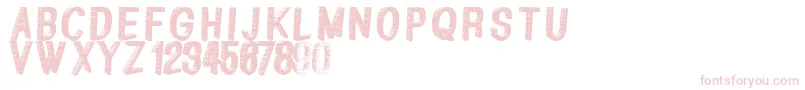 Greatshadow Font – Pink Fonts on White Background