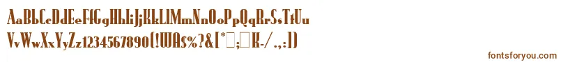 RundfunkLetPlain.1.0 Font – Brown Fonts