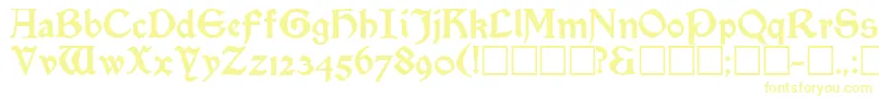 SatanickRegular Font – Yellow Fonts