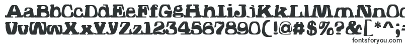 Шрифт HodadWarpedOne – шрифты, начинающиеся на H