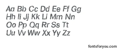 FormularandomMediumItalic Font
