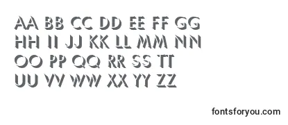 Review of the ShadowSsi Font
