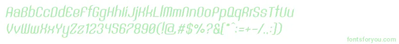 SntAnouvongMediumRegularItalic Font – Green Fonts