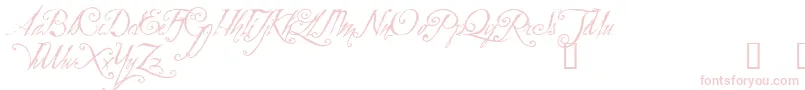 ZothiqueDemo Font – Pink Fonts on White Background