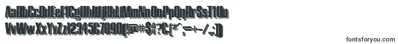 Шрифт HostilShadowTwo – футбольные шрифты
