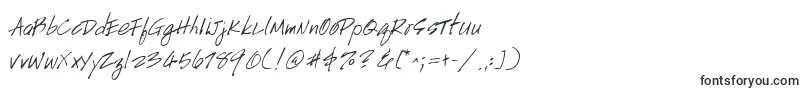 フォントHandscript – 筆で書かれたフォント