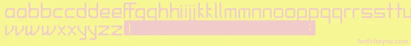 Weitere Informationen zur AlfieFerdinand-Schriftart AlfieFerdinand-Schriftart – Rosa Schriften auf gelbem Hintergrund