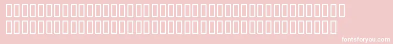 Шрифт WwVampireSigils – белые шрифты на розовом фоне