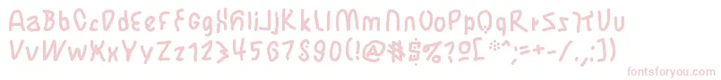JbmFlimsy Font – Pink Fonts