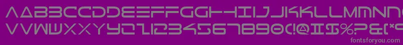 fuente TeleMarines – Fuentes Grises Sobre Fondo Morado