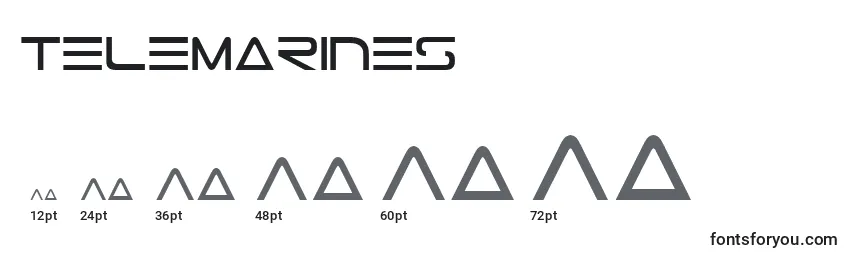 TeleMarines Font Sizes