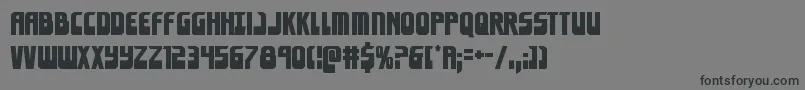 Eldebaran Font – Black Fonts on Gray Background